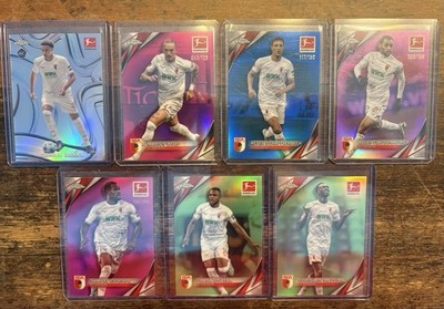 Topps Chrome Bundesliga 24/25 - Full Augsburg Team -1 Parallel/Insert per Player