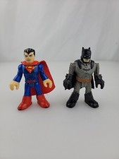 Figura de acción Imaginext Superman Justice Friends Super Hero Superman y Batman