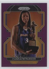 2022 Panini Prizm WNBA Purple Prizm 33/99 Candace Parker #197 12v9