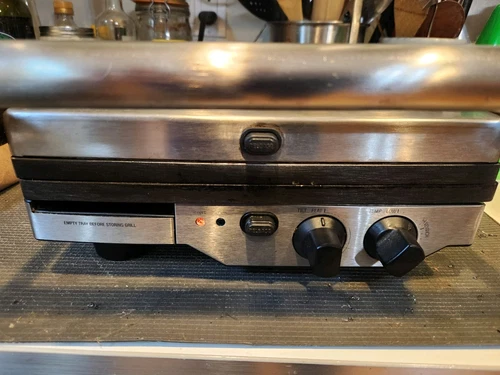 Breville BGR400XL Sandwich Grill Press with Extra Grill Top