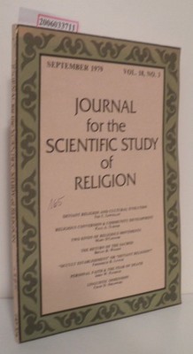 Journal for the Scientific Study of Religion September 1979 * Vol. 18, No. 3 Phi