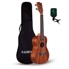 Kadence Mahogany Wood Professional Baritone Ukulele With Acoustic/Electric op