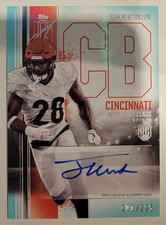 2024 Topps Signature Class Josh Newton Teal Auto /225 #RCA-JN