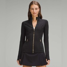 Lululemon Define Jacket Nulu -Gold Detail