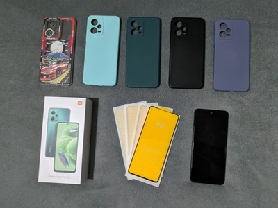 Xiaomi Redmi Note 12 5G 128GB Onyx Grau Neu in OVP + Zubehörpaket