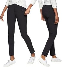 Athleta Wander Skinny Pant Black Size 6 Mid Rise water  abrasion resistant