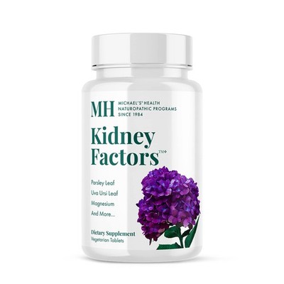MICHAEL'S Health Naturopathic Programs Kidney Factors - 120 Vegetarian Tablets -