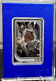 2024 Agoro Lord Of The Rings Trading Coins MINES OF MORIA #25 Sapphire 1oz Coin