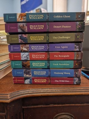Phantom Stallion Books 1-8 Lot Terri Farley Horse Series Aladdin Paperbacks