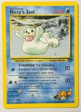 Misty's Seel Gym Challenge Unlimited 91/132 Pokémon TCG Card LP SEE DESCRIPTION