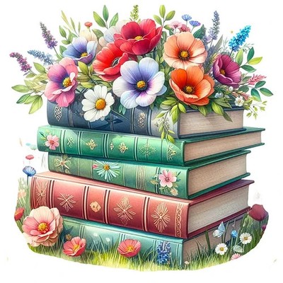 EIN BLUMENBUCH (3) KREUZSTICHMUSTER