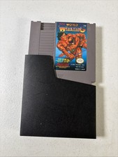Nintendo NES Tecmo World Wrestling (Cleaned, Tested & Working)