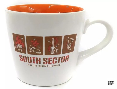 Helios Museum Südsektor Helden Motiv Tasse Elios Rising Heroes Premium Tasse