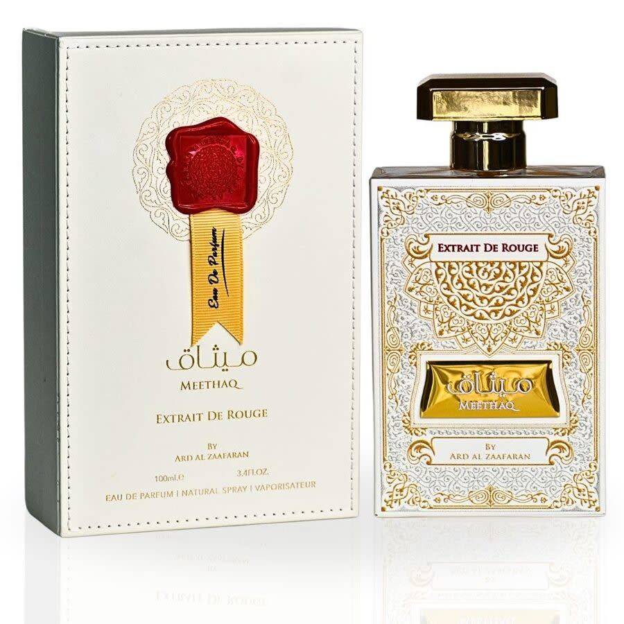Ard Al Zaafaran Mens Meethaq Extrait De Rouge EDP Spray 34 oz Fragrances 7390₽