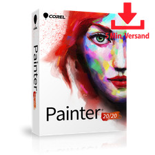 COREL Painter 2020 Vollversion DE/EN/FR (1 User - Lifetime) ESD Bild Video Audio
