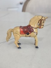 Vtg D.R.G.M. Wind Up Tin Toy Litho Horse DRP-Germany Bucking