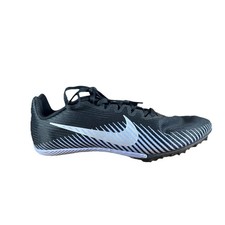 Nike Zoom Rival 9  s Black Shoes Size 6.5 Track Spikes Bag AH1020-004