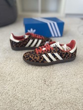 Adidas Samba OG Leopard Preloved Red Rot Gr. ...