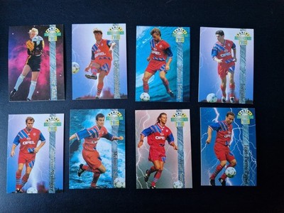 BAYERN MÜNCHEN komplettes Team aus Panini 94-5 Premium Karten