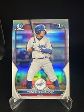 2023 Bowman - Chrome Prospects Yeiner Fernandez #BCP-138 Refractor /499 (RC)