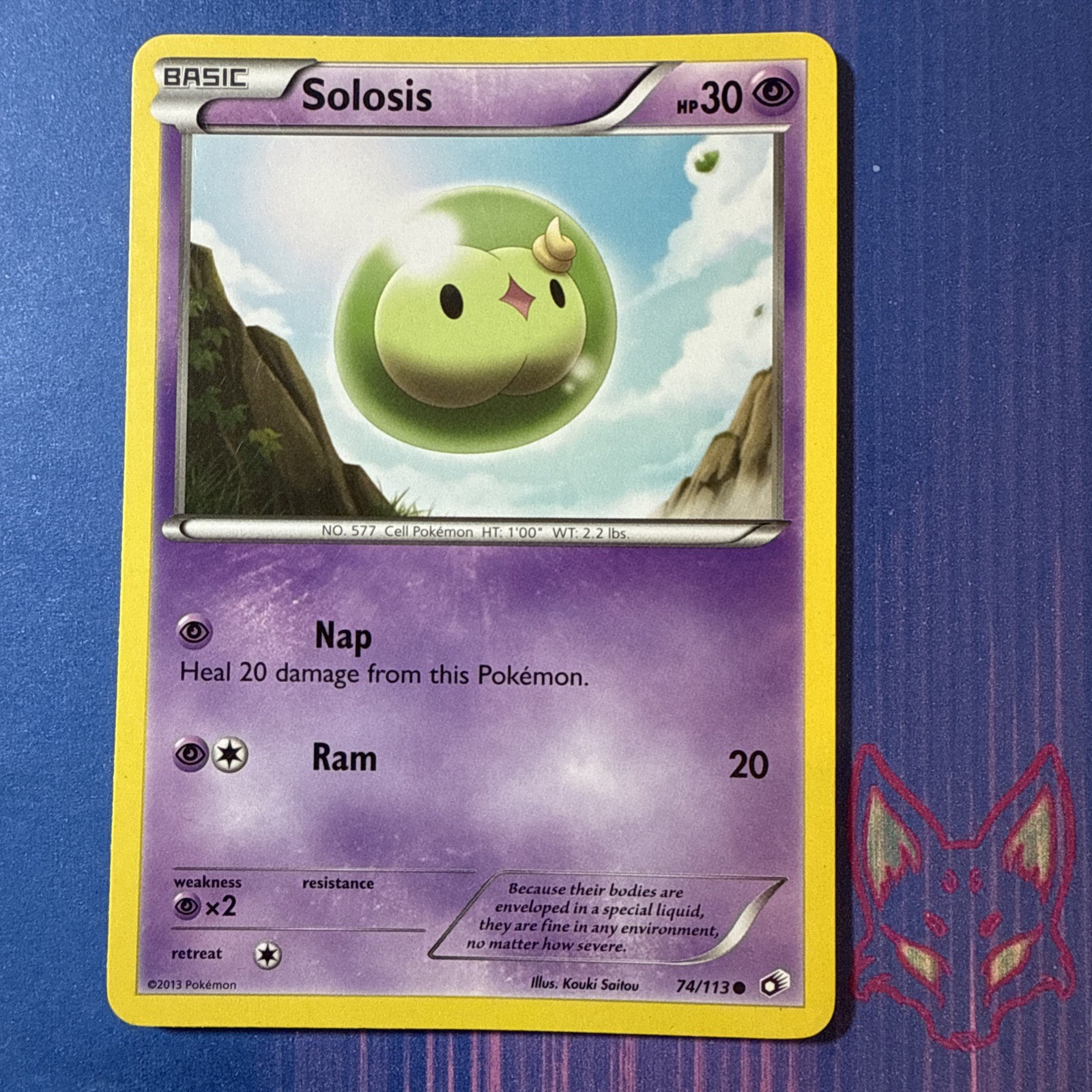 Legendary Treasures - LP - Solosis 74/113 Pokemon English (US Seller)