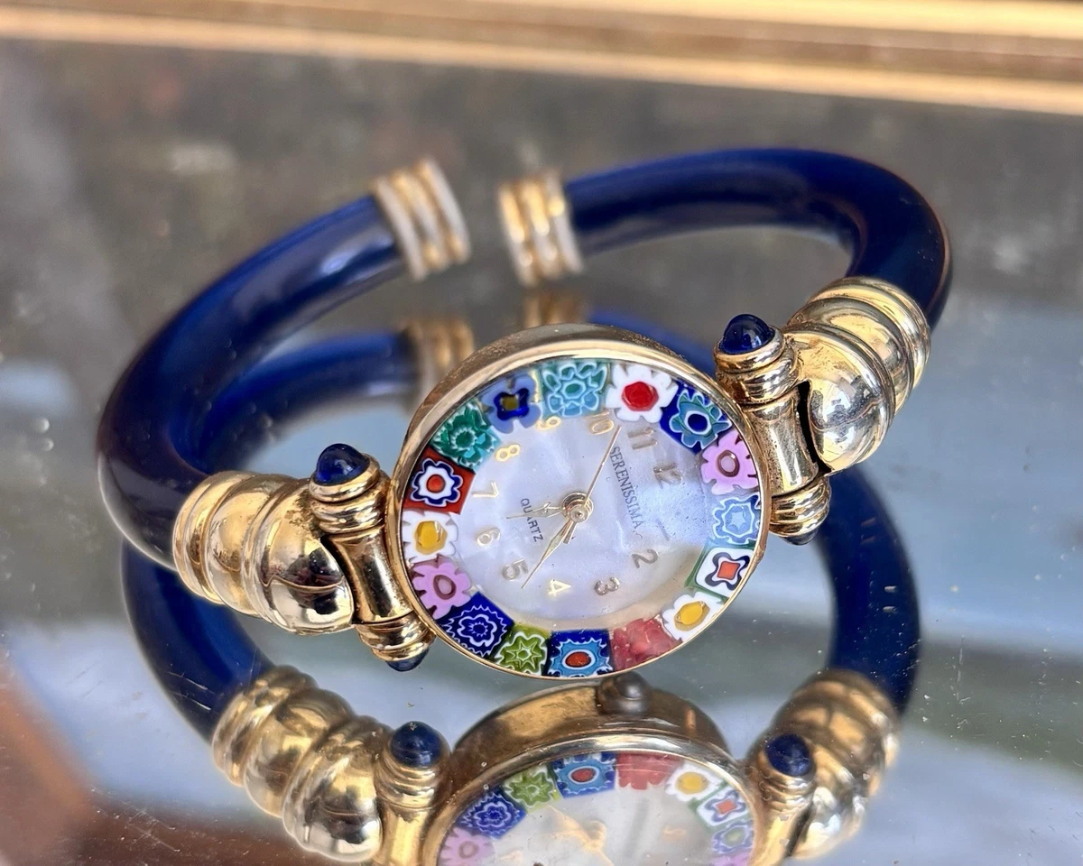 Antica Murrina Serenissima Glass Watch EPC Serenissima Watch - Violet main image 3