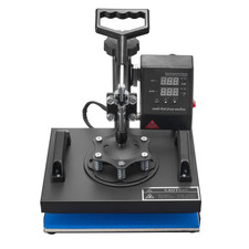 DIGITAL HEAT PRESS MACHINE T-SHIRT SUBLIMATION PRINTER TRANSFER 12"X10" PRESSING