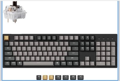 Keychron C2 Pro Wired Custom Mechanical Keyboard Full Size Layout  Open Box
