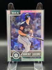 DOMINIC CANZONE Rainbow Foil 2026 Topps #156 - Mariners