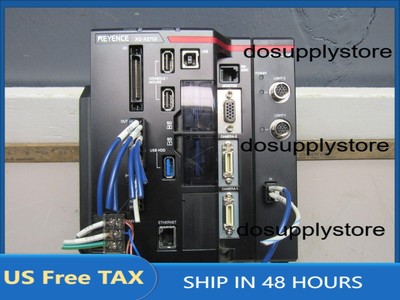 KEYENCE XG-X2702 VISION SYSTEM CONTROLLER W/CA-DC60E LIGHT MODULE XLNT TAKEOUT !