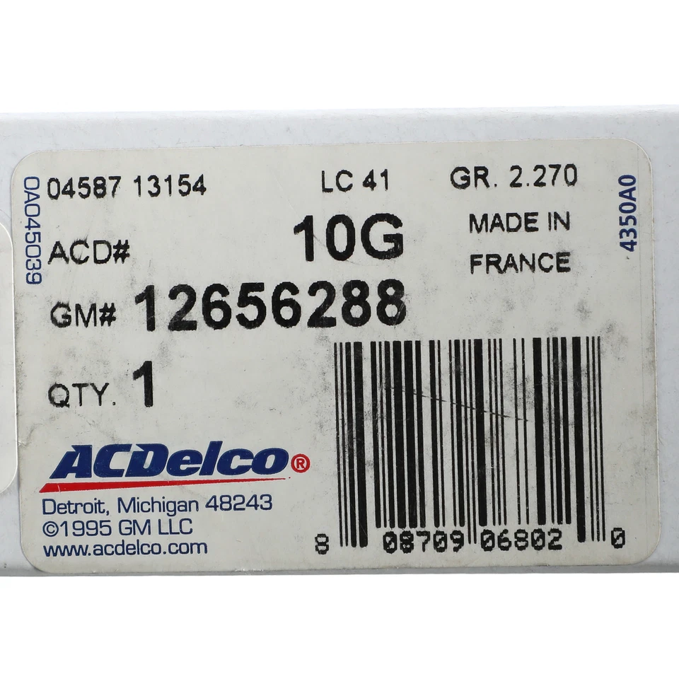 原始设备制造商全新 2014 - 2015 雪佛兰科鲁兹点火火火花发光插头组件 12656288 — 第 4/4 张图片