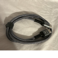 8K Braided HDMI Cable HDMI Standard Male to Male 1:1 Gray/Black 3.5ft