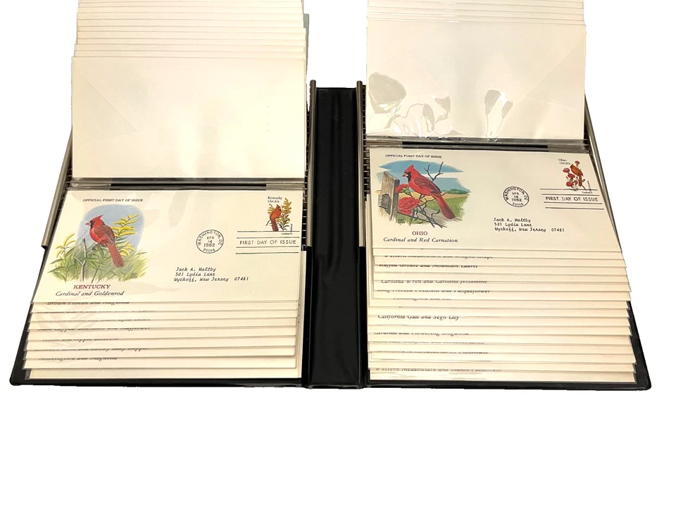 The Official Birds and Flowers of each of 50 States of the U.S, 50 FDC's (#10) - Image 4 of 4