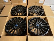 18" Ford Focus RS MK2 Wheels Gloss Black  Ford Mondeo - ST225 5X108