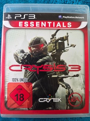 Crysis 3 Essentials PS3 PlayStation 3 100% Uncut Deutsch USK 18