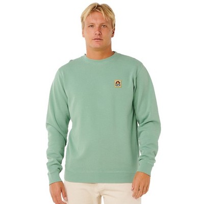 Rip Curl Pacific Rinse Patch Sweatshirt - Aloe