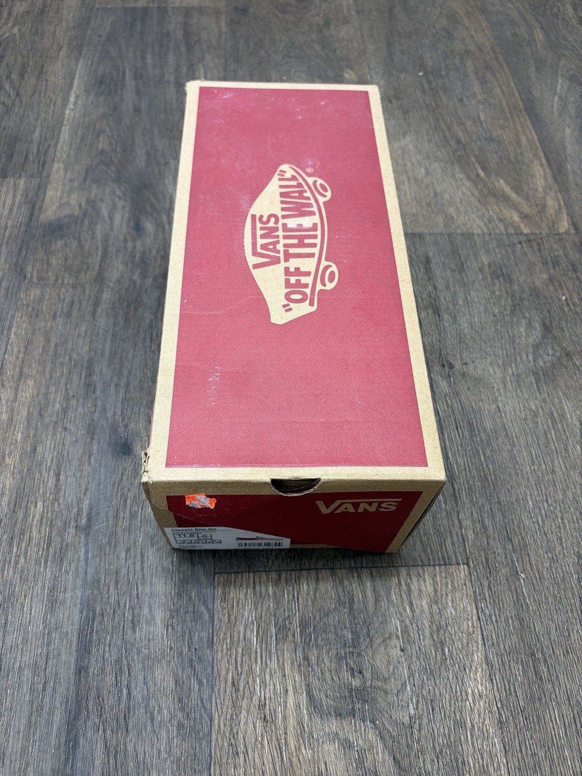 Size 11 - VANS Classic Slip-On Checkerboard Picnt/Trwht VN0A4U38WS2