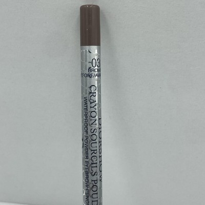 DIORSHOW CRAYON SOURCILS POUDRE 03 BROWN EYEBROW PENCIL NEW TESTER