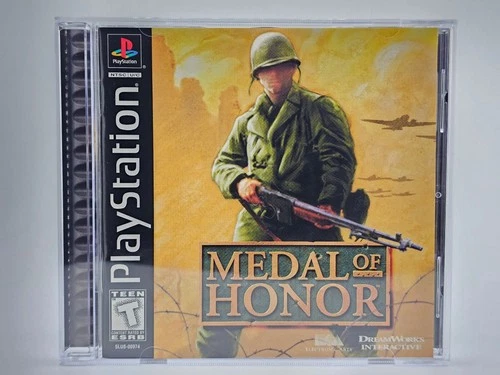 Sony Playstation 1 PS1 Medal Of Honor CIB Cleaned & Tested