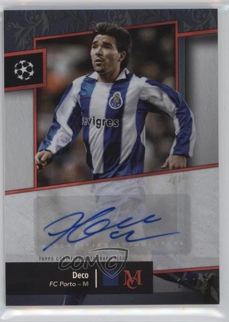 2024 Topps Museum Collection UEFA Club Competitions Archival Ruby /25 Deco Auto