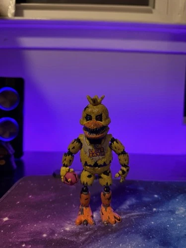 Nightmare Chica ~ Funko 5" Articulated Figure Five Nights at Freddy's FNAF