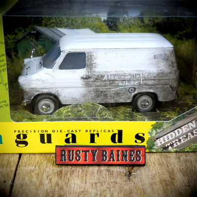 Lledo Vanguards Hidden Treasures Mk1 Transit, Dirty Graffiti Work Van, Boxed