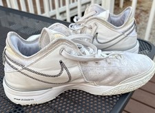 Nike Mens Zoom LeBron NXXT Gen DR8784-101 White Basketball Shoes Sz 13US