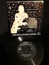 BENNY GOODMAN JAZZ BLUES EP PHILIPS ITALY DIZZY SPELLS GENE KRUPA HAMPTON LIONEL