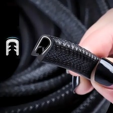16/32/60ft Car Door Trim Edge Strip Lock Guard Moulding Rubber Seal Protector
