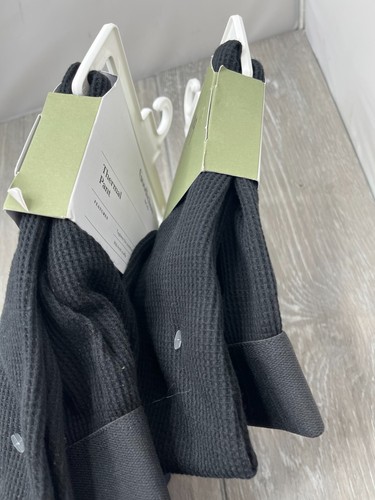 Pantalones térmicos sin etiquetas Goodfellow & Co 2pk para hombre, negros talla M - Imagen 12 de 14