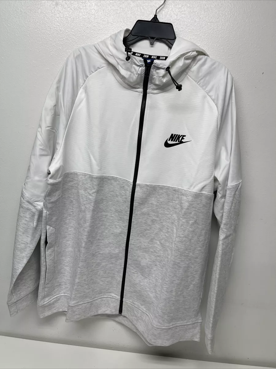 Fuera de borda cansado sesión NIKE NSW AV15 HOODIE FZ SSNL 863773-051 White Size XL | eBay