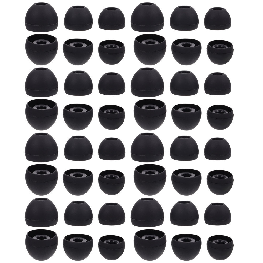 60Pcs Earpiece Tip Cover Eartips Earphones Ear Headset Tips Earphone