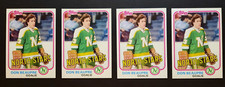 1981-82 Topps #103 Don Beaupre Rookie 4 card lot NM-MT North stars