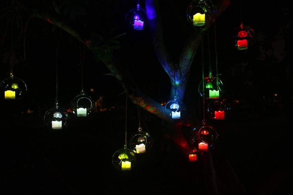 Multi Color Remote Control Tea Lights,Battery Powered Votive Candles